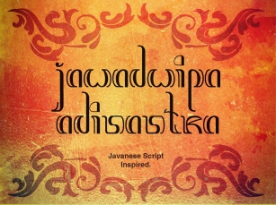 Jawadwipa Adisastra Font Download
