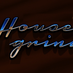 Housegrind Font Download