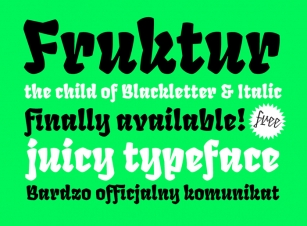 Fruktur Font Download