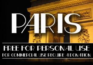 CF Paris Font Download