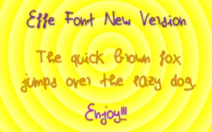 Effe New Versi Font Download