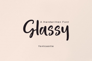 Glassy Font Download