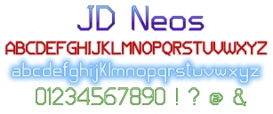 JD Neos Font Download
