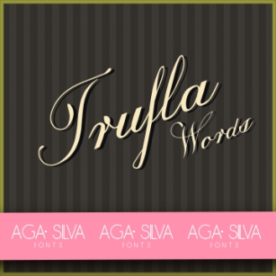 Trufla Words Font Download