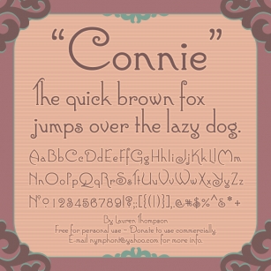 Connie Font Download