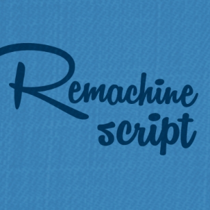 Remachine Scrip Font Download