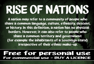 CF Rise of Nations Font Download
