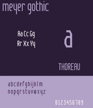 Meyer Gothic NBP Font Download