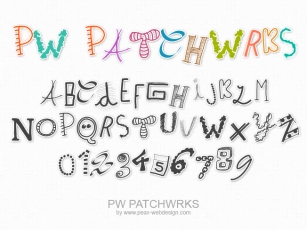 PWPatchwrks Font Download