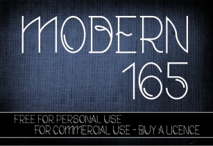 CF Modern 165 Font Download
