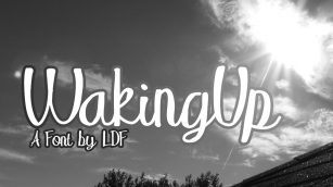 WakingUp Font Download