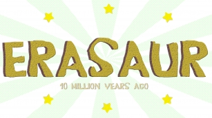 Erasaur Font Download