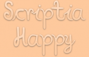 Scriptia Happy Font Download