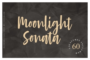 Moonlight Sonata Font Download