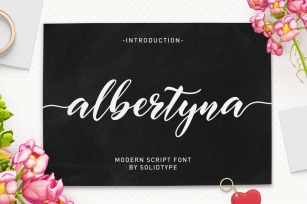 Albertyna Script Font Download