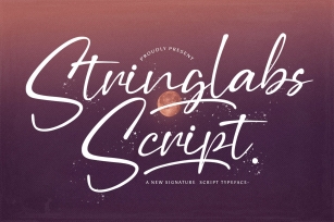 Stringlabs Script - Handwritten Font Font Download