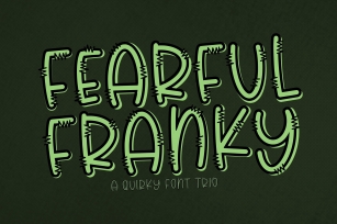 Fearful Franky a Stackable Font Font Download