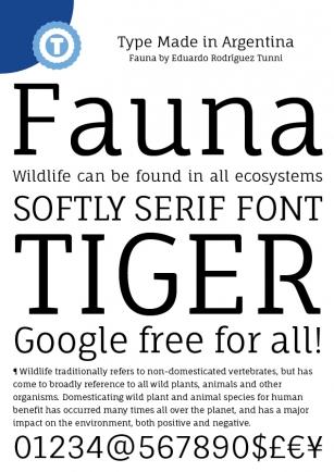 Fauna One Font Download