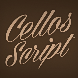 Cellos Scrip Font Download