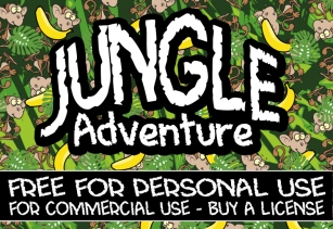 CF Jungle Adventure Font Download