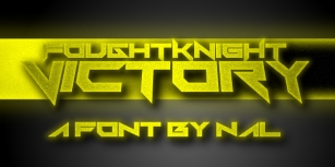 FoughtKnight Victory Font Download