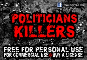 CF Politicians Killers Font Download