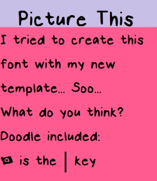 Picture This Font Download