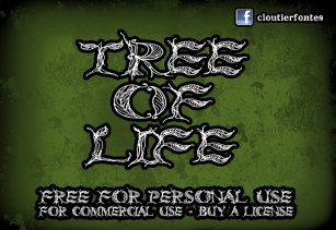 CF Tree of Life Font Download