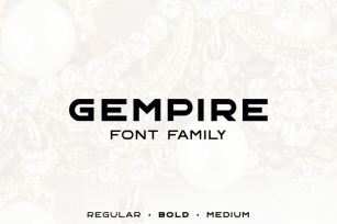 Gempire Font Family Font Download