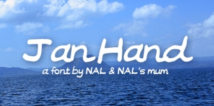 Jan Hand Font Download