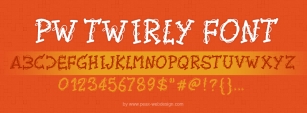 PWTwirly Font Download