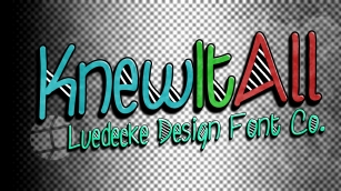 KnewItAll Font Download