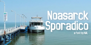 Noasarck Sporadic Font Download