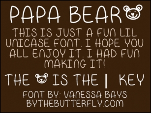 Papa Bear Font Download
