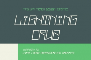 Lightning Cruz Font Download
