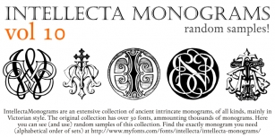 Intellecta Monograms Random Te Font Download