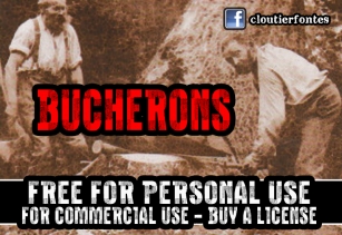 CF Bucherons Font Download