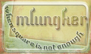 Mlungker Font Download