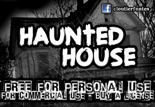 CF Haunted House Font Download