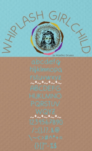 Whiplash girlchild Font Download