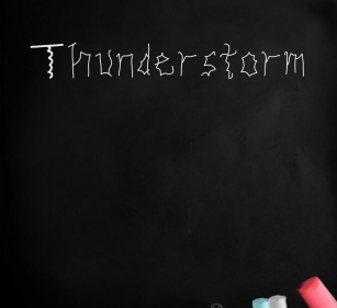 THUNDERSTORM Font Download