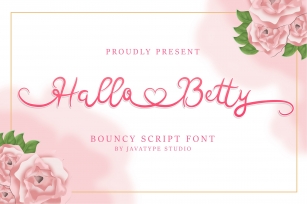 Hallo Betty Font Download