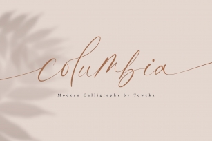 columbia Font Download