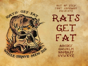 Rats Get Fa Font Download