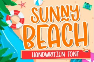 Sunny Beach - Crafty Handwritten Font Font Download