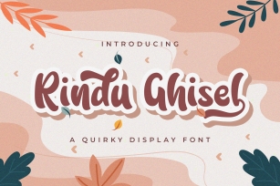 Rindu Ghisel Font Download