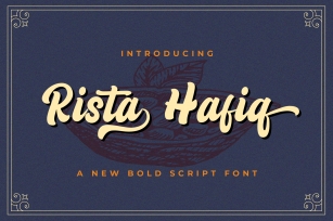 Rista Hafiq Font Download