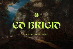ED Brigid Typeface Font Download