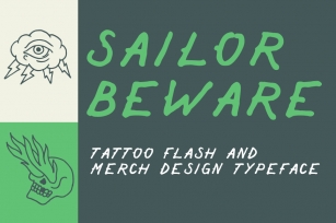 Sailor Beware Font Download