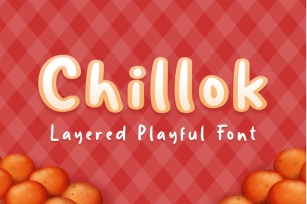 Chillok Layered Fun Font Font Download